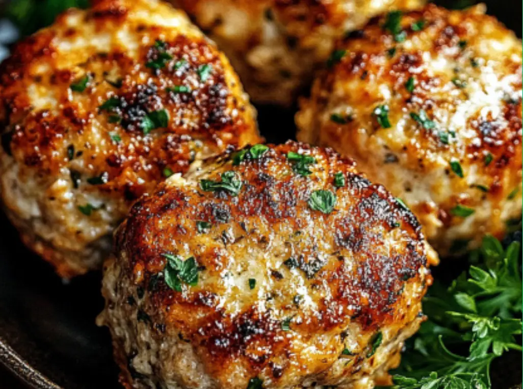Juicy Herb Turkey Patties