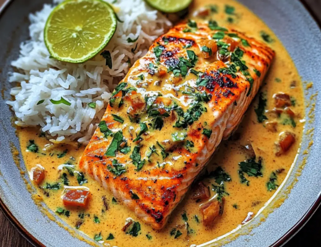 One-Pan Coconut Curry Salmon