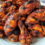 Grilled BBQ Chicken Wings