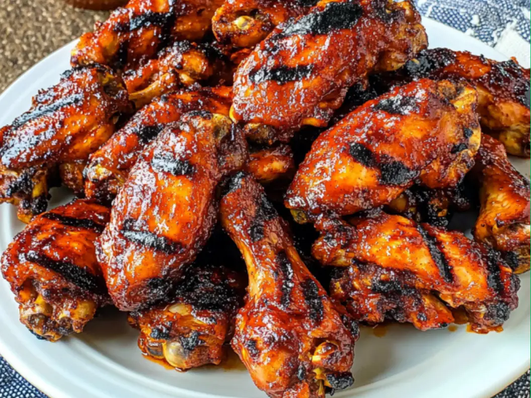 Grilled BBQ Chicken Wings