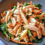 Asian Chicken & Almond Salad
