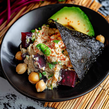 Chickpea & Avocado Nori Wrap