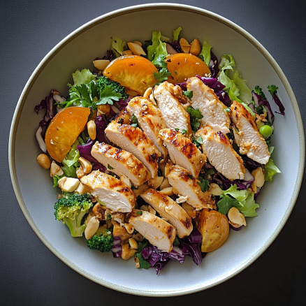 Asian Chicken & Peanut Salad