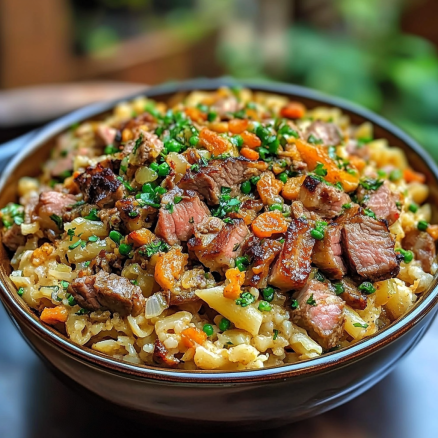 Garlic Butter Steak Fried Rice