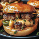Spicy Beef Slider Burger