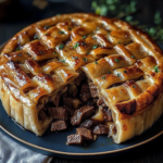 Classic Beef and Puff Pastry Pie