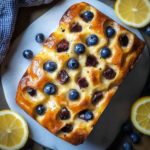 Lemon Blueberry Sweet Bread