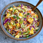 Tropical Pineapple Coleslaw
