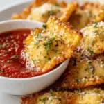 Crispy Fried Ravioli with Marinara Dip