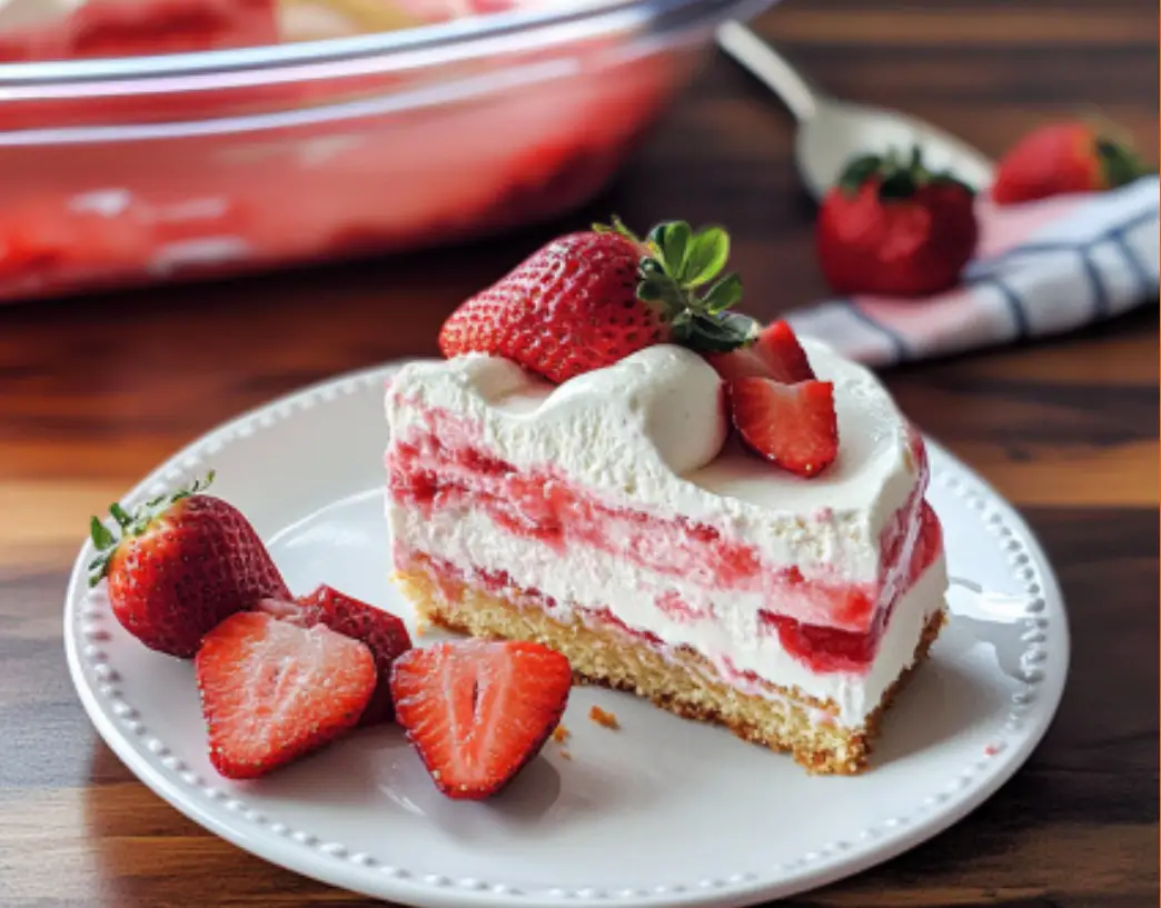 Strawberry Icebox Cake