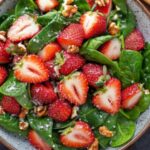Fresh Strawberry Spinach Salad