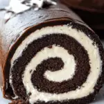 Chocolate Swiss Roll Cake