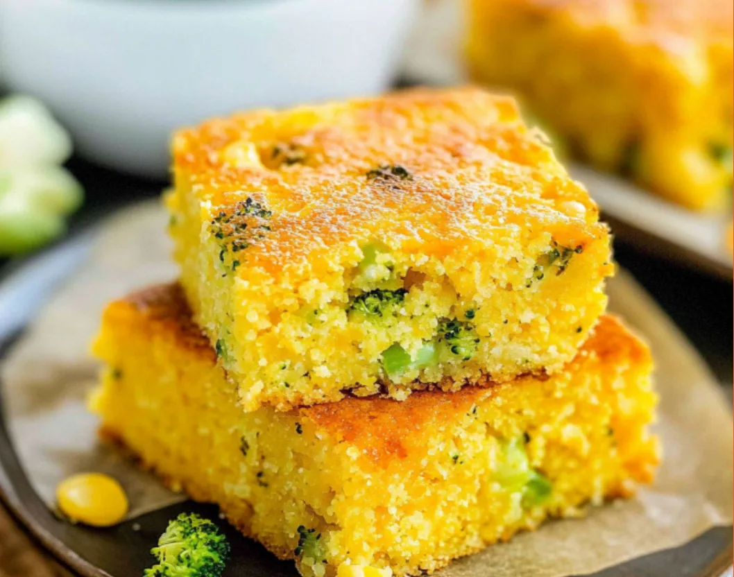 Cheesy Broccoli Cornbread