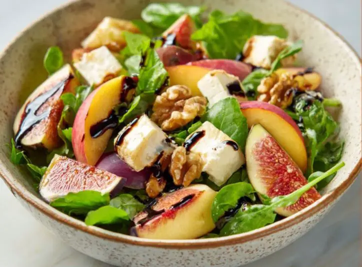 Summer Peach & Fig Salad