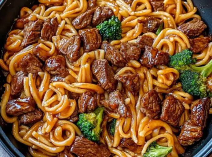 Beef and Broccoli Noodles