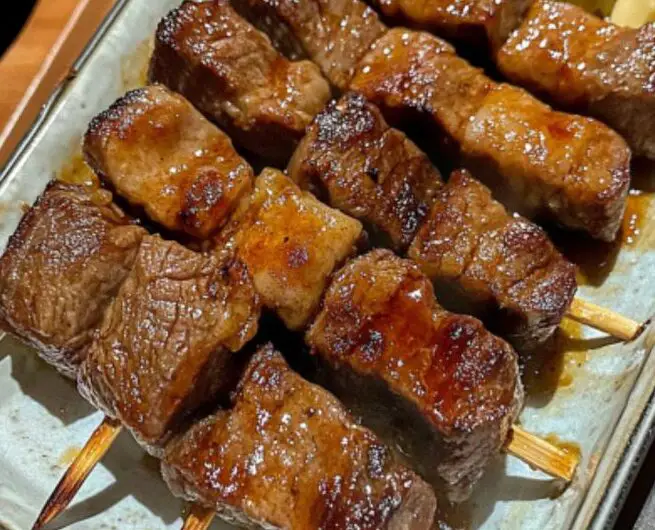 Grilled Beef Skewers