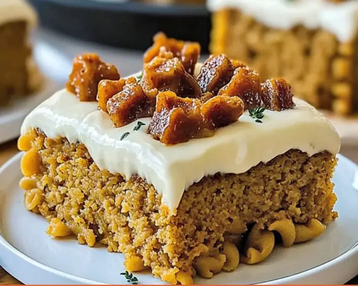 Honey Cornbread Pasta Bake