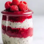 Raspberry Chia Overnight Oats