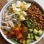 Protein‑Packed Chicken Chickpea Salad Bowl