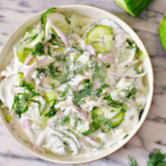 Creamy Cucumber Yogurt Salad with Dill