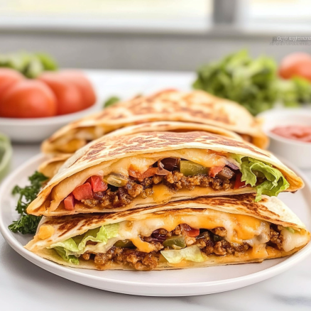 Homemade Crunchwrap Supremes