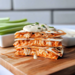 Buffalo Chicken Quesadillas