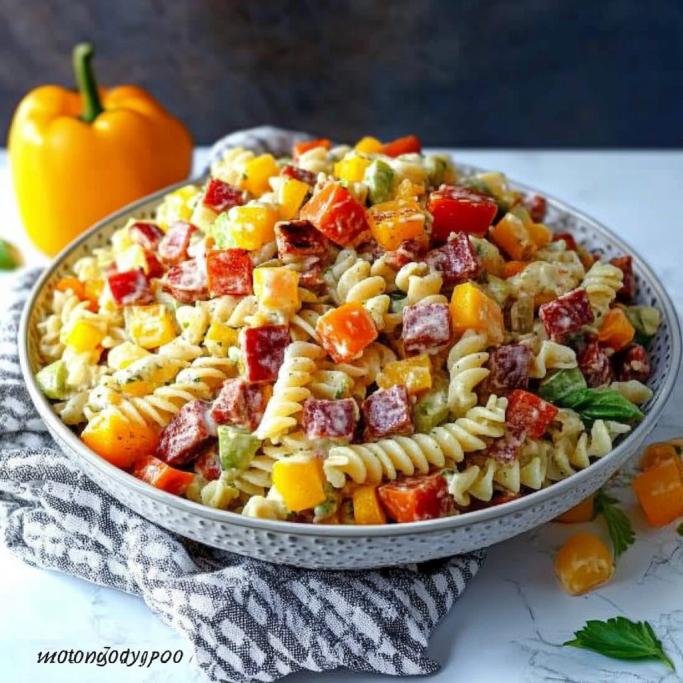 BLT Ranch Pasta Salad Delight