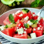 Refreshing Watermelon Cucumber Salad