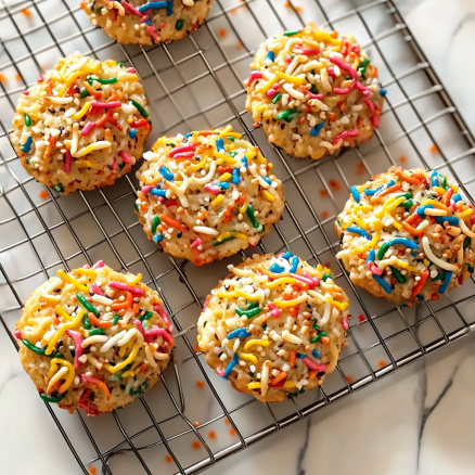 Confetti Sprinkle Cookies