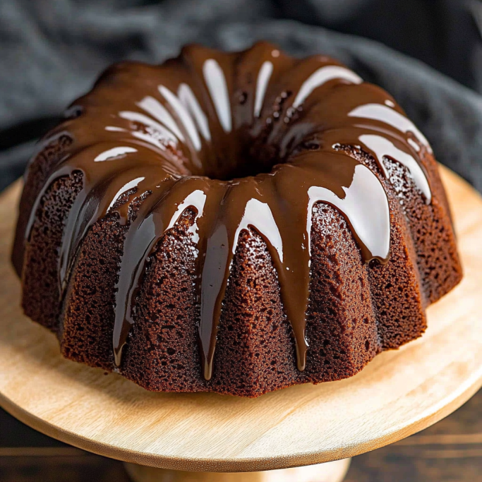 Double Chocolate Bundt Cake