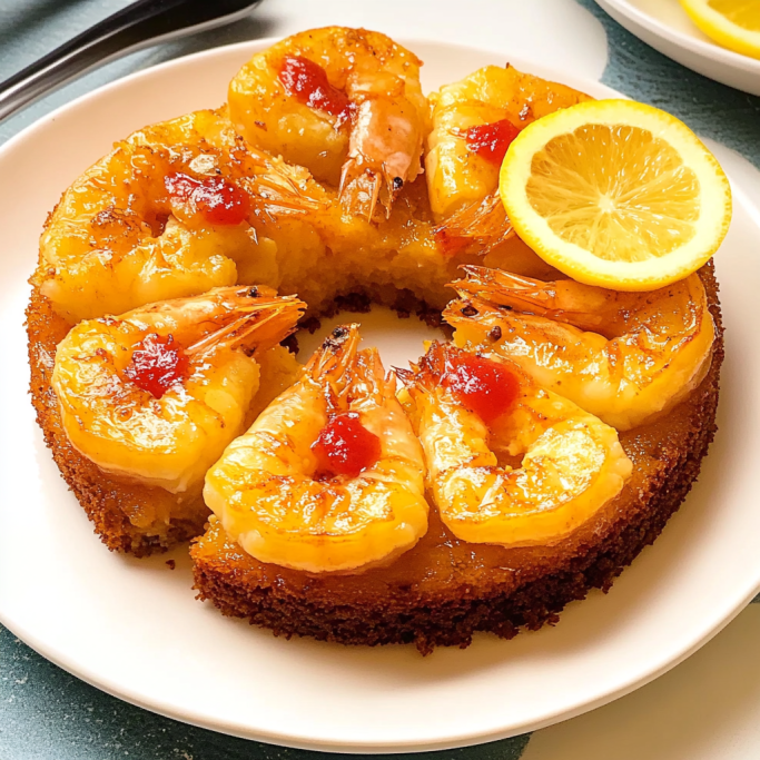 Spicy Shrimp Cornbread Ring