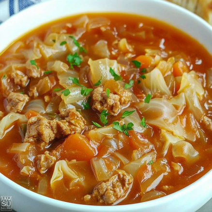 Hearty Cabbage Roll Soup