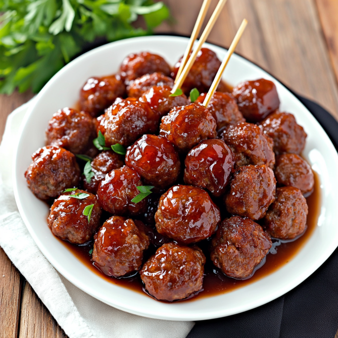 Grape Jelly Meatballs