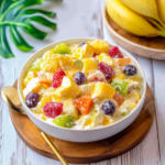 Hawaiian Creamy Fruit Salad with Tropical Goodness