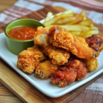 Crispy Nashville Hot Chicken Wings with Spicy Dip