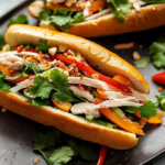 Vietnamese Banh Mi Sandwich