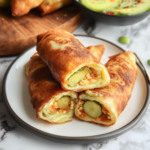 Pickle Egg Rolls with Cheese & Seasoned Crust