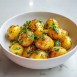 Garlic Butter Baby Potatoes with Parsley