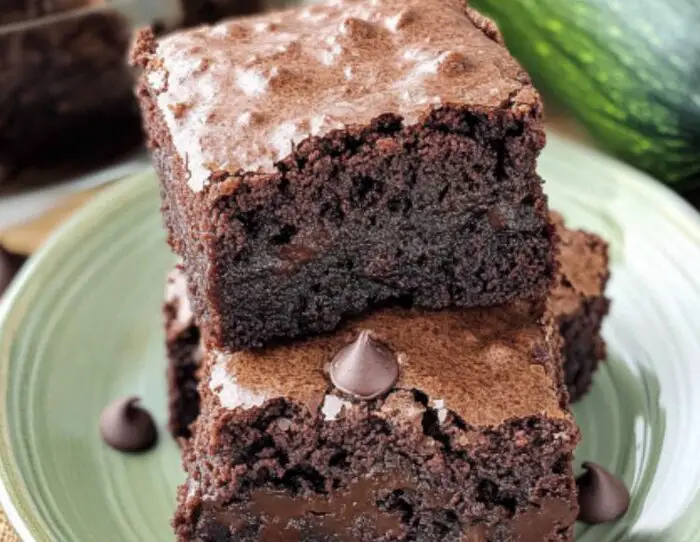 Fudgy Zucchini Brownies