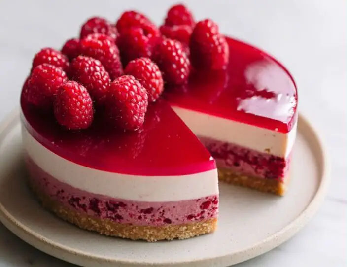 Raspberry Mousse Cake
