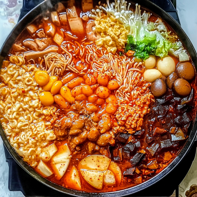 Korean Army Stew (Budae Jjigae)