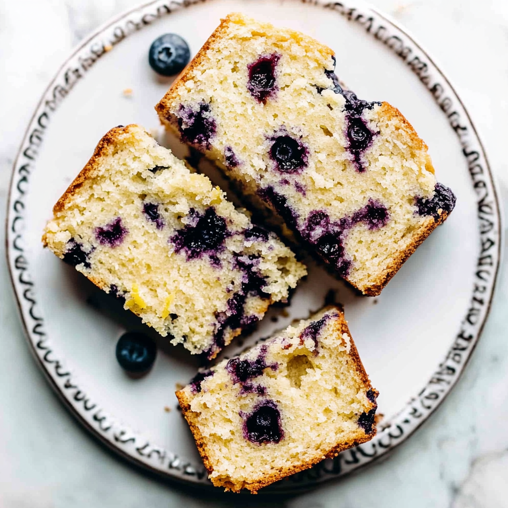 Lemon Blueberry Loaf Cake