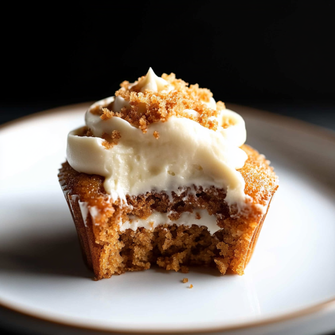 The Best Carrot Cake Cupcake with Cream Cheese Frosting
