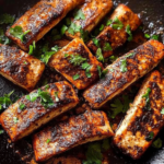 Pan-Seared Cajun Salmon Fillets