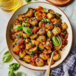 Sautéed Zucchini with Tomatoes and Basil