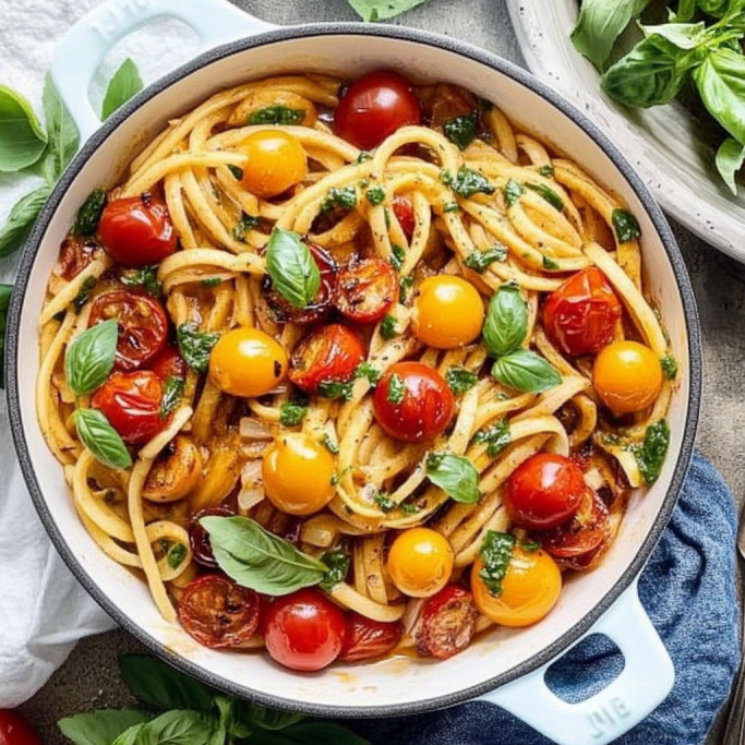 Cherry Tomato Basil Pasta