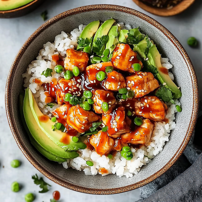 Teriyaki Salmon Bowl