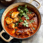 Rich Butter Chicken (Murgh Makhani) with Fresh Cilantro Garnish