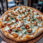 Chicken Bacon Ranch Pizza