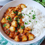 Spiced Potato Curry with Steamed Basmati Rice 2 Spiced Potato Curry with Steamed Basmati Rice
